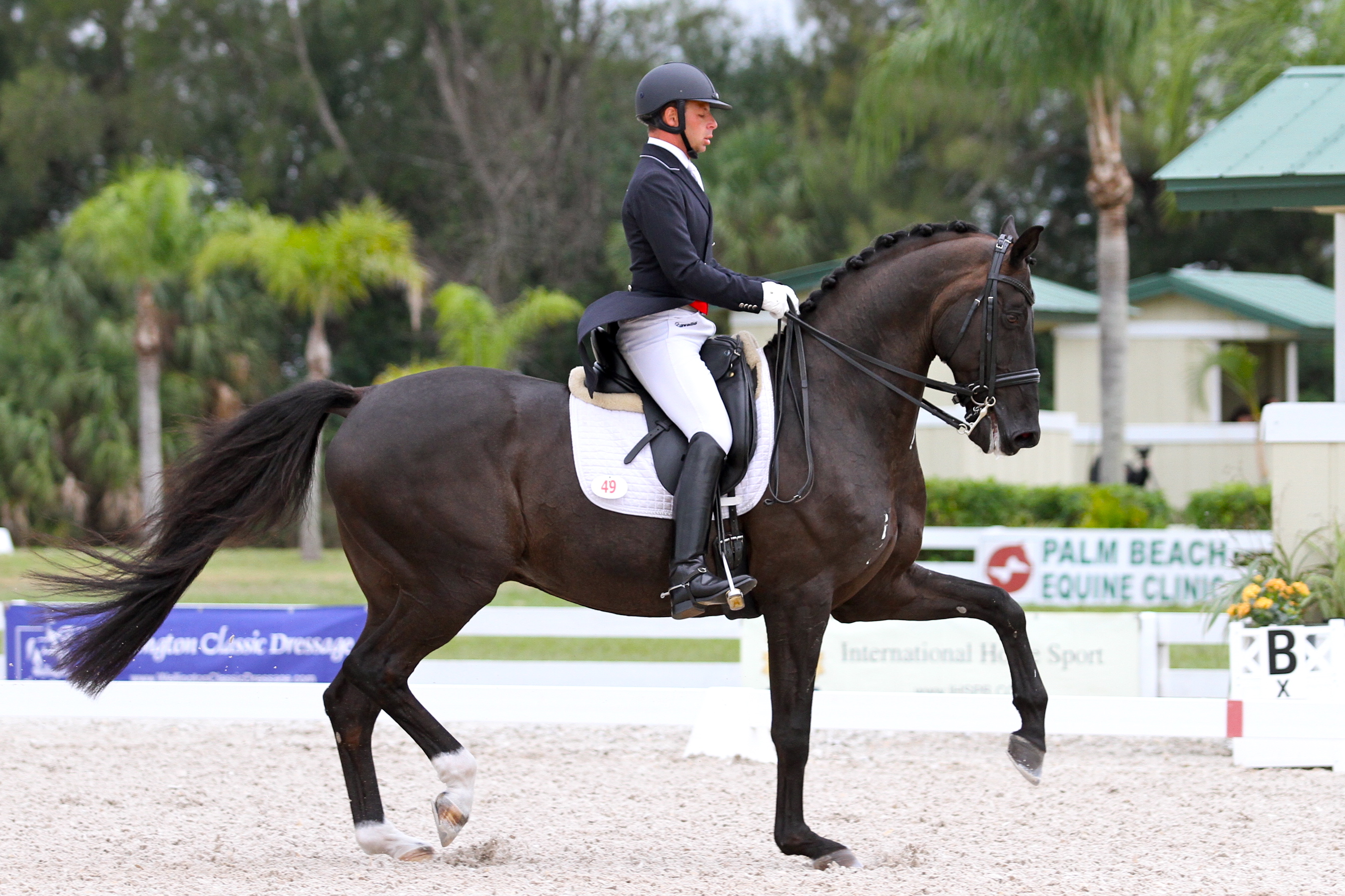 David Marcus and Don Kontes at the 2013 Palm Beach Dressage Derby CDI-W