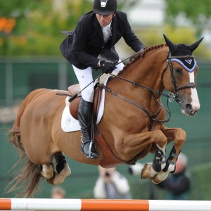 “2008 Olympic Champion Eric Lamaze riding Wang Chung M2S scored victory in the $40,000 ATCO Structures & Logistics Cup on Sunday, June 9, at the Spruce Meadows “National” Tournament in Calgary, AB.” Photo Credit – Spruce Meadows Media Services 