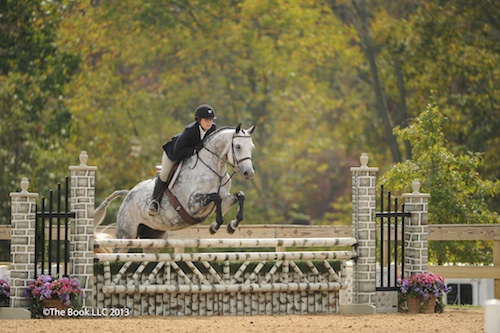    Andrea Huber and Willow. Photo copyright Parker/The Book LLC.  
