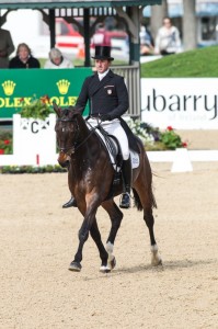   Will Faudree and Pawlow stand second at the Rolex Kentucky Three-Day Event, presented by Land Rover, scoring 49.8. (Ben Radvani photo) 