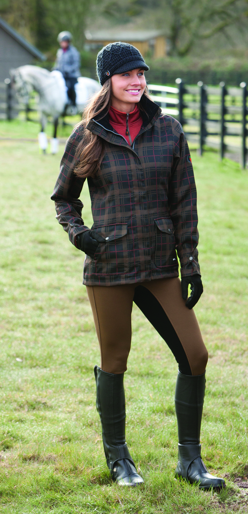 Take refuge from bad weather in Kerrits’ Storm Shelter Barn Jacket ...