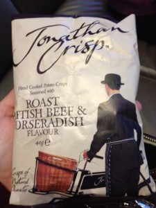 Roast British Beef and Horseradish Potato Chips found at The Pleasure Gardens Deli at Blenheim Palace. If anyone wants to pick me up some I would be forever grateful!!!!
