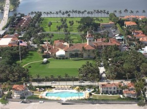  The beautiful grounds of The Mar-a-Lago Club. Photo © Robert Stevens.