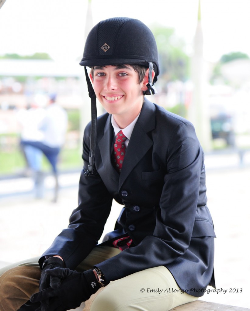 Jack shows off his smile after competing in his first class. Photo by Emily Allongo Photography 