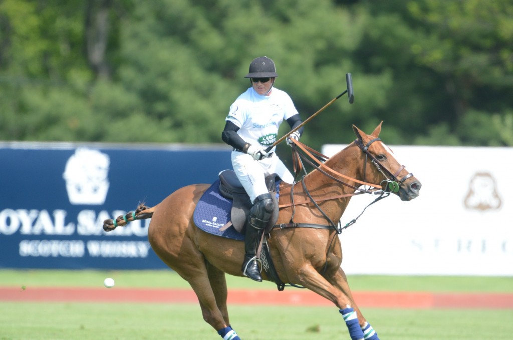 Marc Ganzi, one of the nation’s top amateur players, has made it one of his life’s missions to promote polo and spread his family’s enthusiasm for the sport. Photo by John Robben