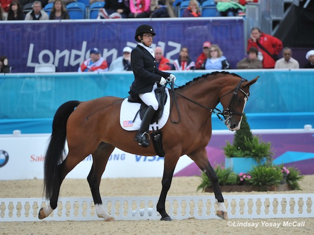 Donna and Western Rose competing in London – an experience that still gives her goose bumps and makes her heart race when she thinks about it.