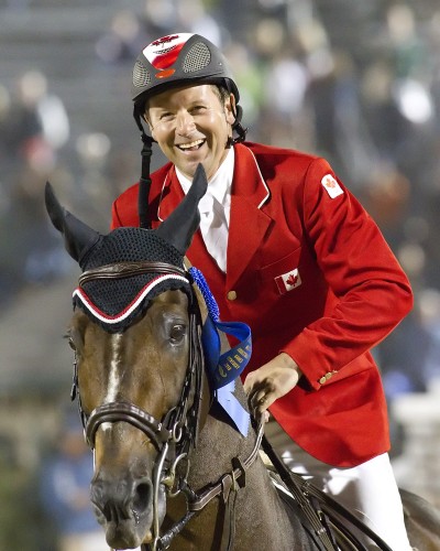With Hickstead, Eric Lamaze enjoyed major grand prix victories around the world. Photo by Cealy Tetley