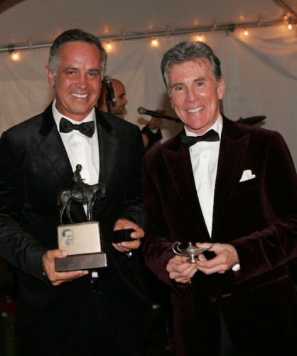 Carlos, with John Walsh, was inducted into the Museum of Polo and Hall of Fame in 2012. Photo by Alex Pacheco