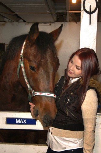 Priscilla and Max at the Graceland stables