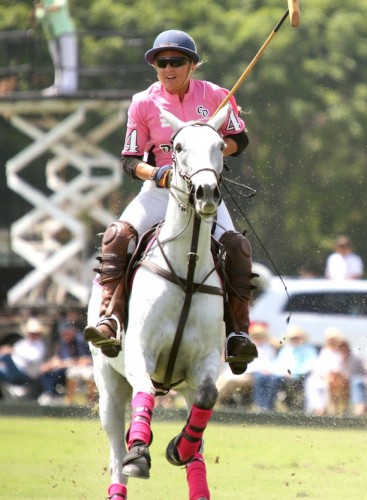 Pretty in pink with the Crab Orchard team at the International Polo Club in Wellington, Florida. Photos by Sheryel Aschfort, The Polo Paparazzi.
