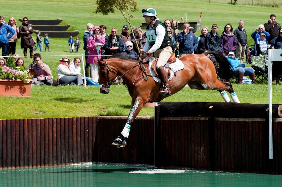 Olympic eventer, Will Coleman, riding with MDC stirrups. (Photo courtesy of MDC)