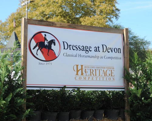 Dressage at Devon, a tradition since 1975.