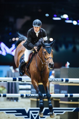 Scott was youngest member of Great Britain’s 2012 Olympic Show Jumping team, bringing home team gold and finishing fifth in the individual competition. Photo by Bret St.Clair