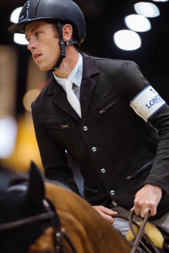 Scott demonstrates his focus and determination while on course in Los Angeles. Photo by Bret St.Clair