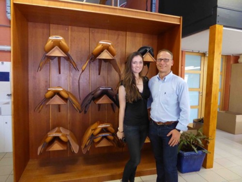 American rider and actress Alex Ladove (and former Sidelines cover girl) joins Arnaud Lievre at Butet Sellier.