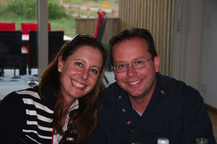 JJ and her husband Richard.