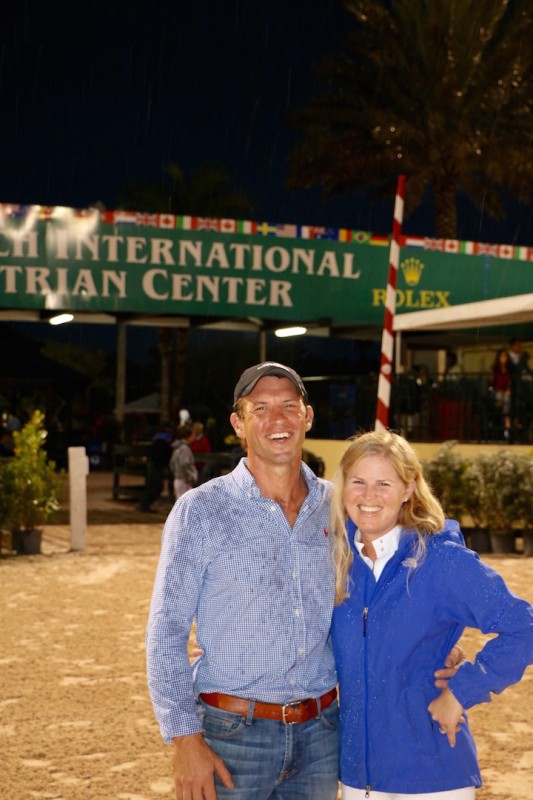 Javan and Sandra at the Winter Equestrian Festival in 2015. Photo by Brian Walker