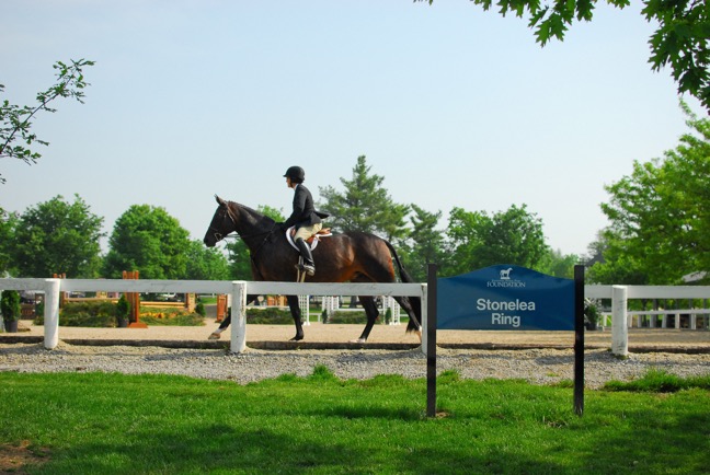 Stonelea Ring was built with money raised by the Kentucky Horse Park Foundation. Photo courtesy of the Kentucky Horse Park/James Shambhu