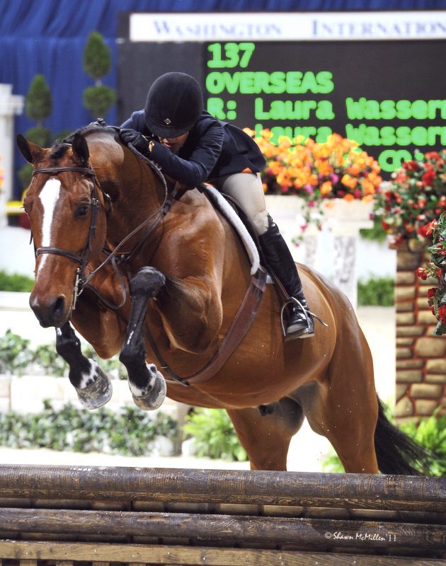 Laura and Overseas at the Washington International Horse Show Photo by Shawn McMillen Photography