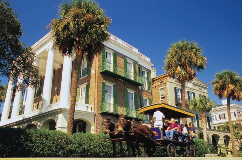 Explore Historic Charleston with a carriage tour.