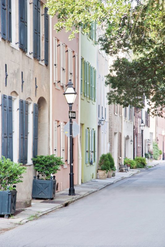 The Historic District of Charleston shows off true colonial craftsmanship.
