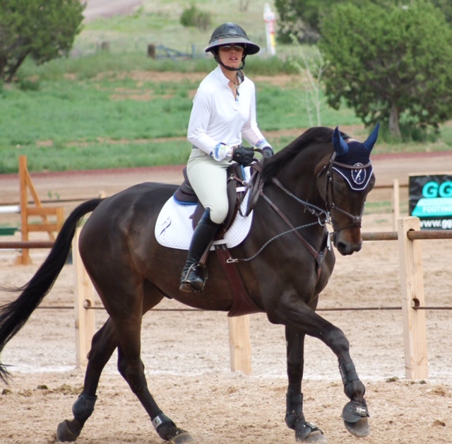 Sarah and Quince Z warming up. Photo by Tracy Williams