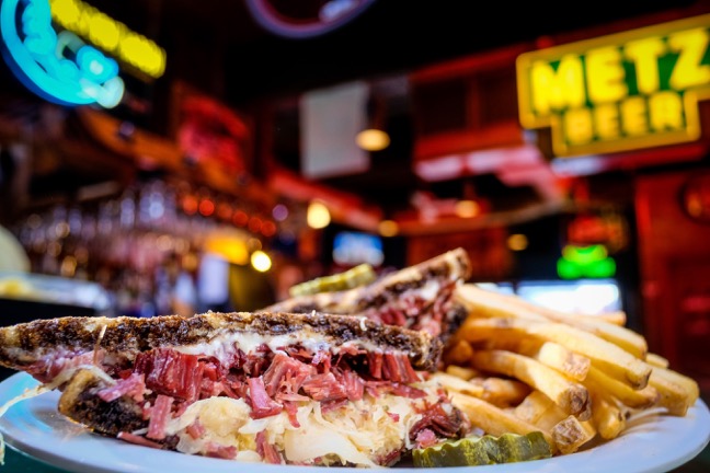 The Reuben was invented in Omaha — so make sure to enjoy one during your visit.