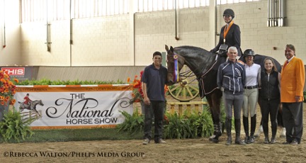 Kate Bundy and Cocopop take home the Region 1 Championship, hosted by the American Gold Cup CSI-4* at Old Salem Farm