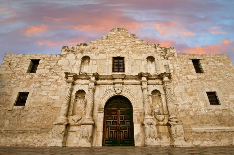 The Alamo, one of San Antonio’s many historical sites. Photo courtesy of VisitSanAntonio.com