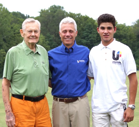 Three generations of Ebels: Bob, Bob Junior and Alex. Photo by Suzanne Ebel