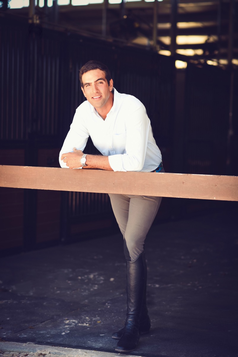 Originally from Venezuela, Antonio is now working with Kyle Timm at the Apex Equestrian Center in Apex, North Carolina. Photo by Amazing Face Photography/Sharon Lee