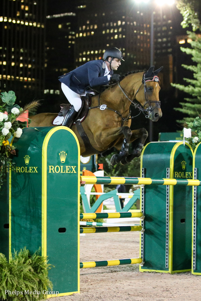 Peter showing in Central Park. Photo by Phelps Media Group