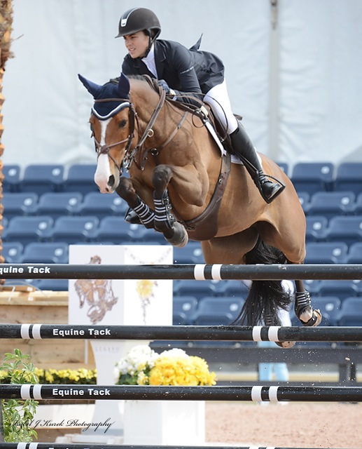 Brianne during the 2015 Winter Equestrian Festival. (Photo by Isabel J. Kurek Photography)