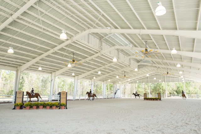 Riders in the SCAD pavilion during the Zone 5 Finals