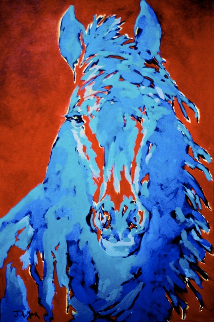 Don Jaun — 26” x 24” Acrylic on canvas, private collection.