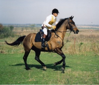Bill enjoying foxhunting