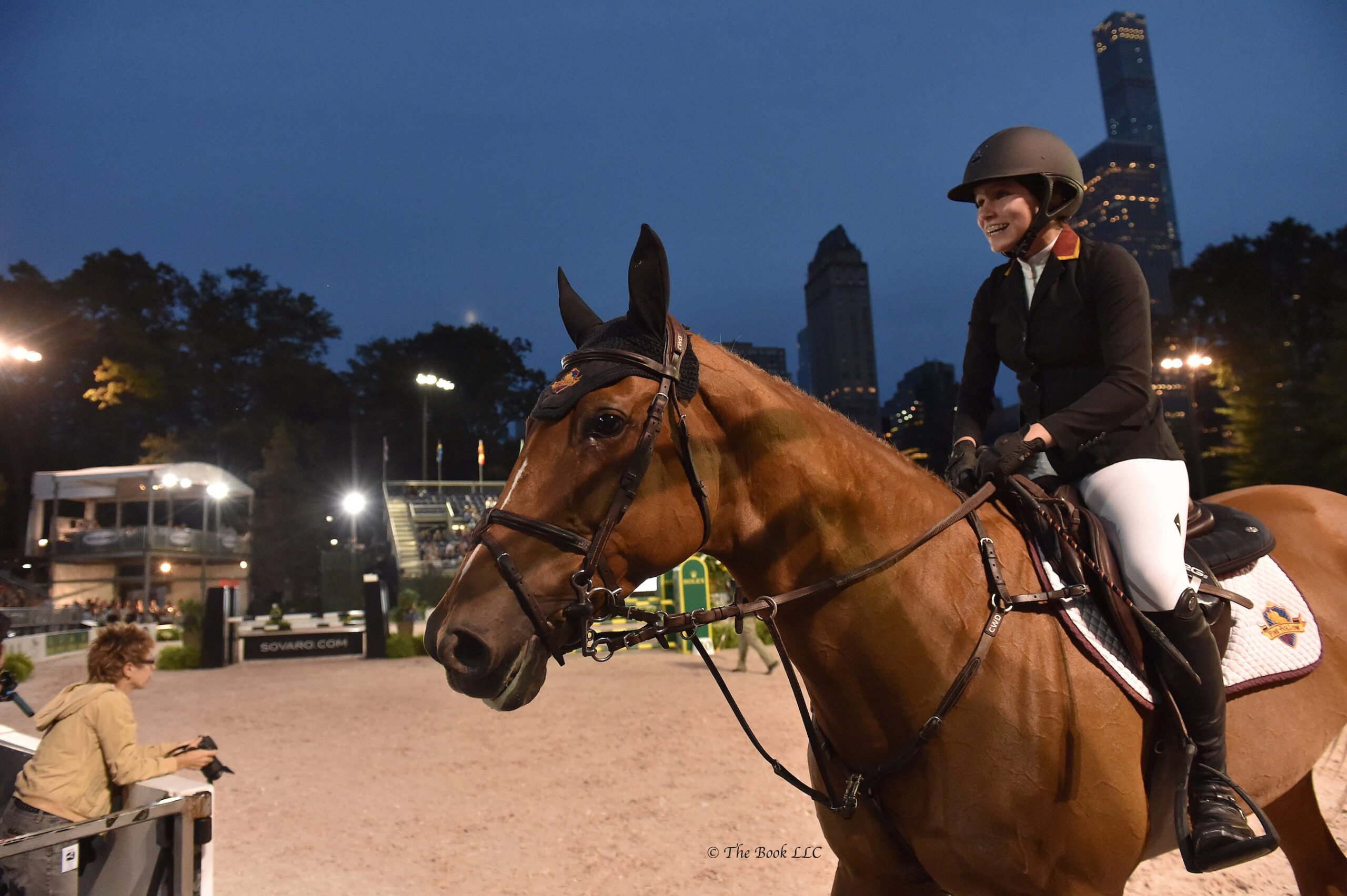 Carly and Zelaleen — 5th place in the Rolex Central Park Invitational.  Photo by The Book LLC