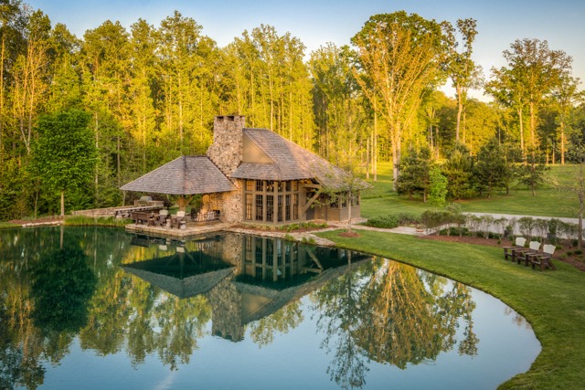 Guest house on the Nashville property. Photo by Bruce Cain of Elevated Lens Photography