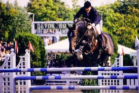 Michael and Judgement competing in the Dixon Oval. Photo courtesy of Michael Matz