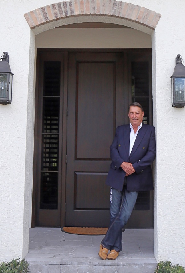 Mason at home in the Palm Beach Polo and Country Club. Photo by Emily Riden/Phelps Media Group 
