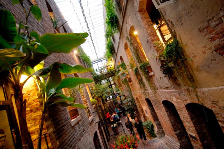 The Old Market is a short walk from the FEI World Cup.