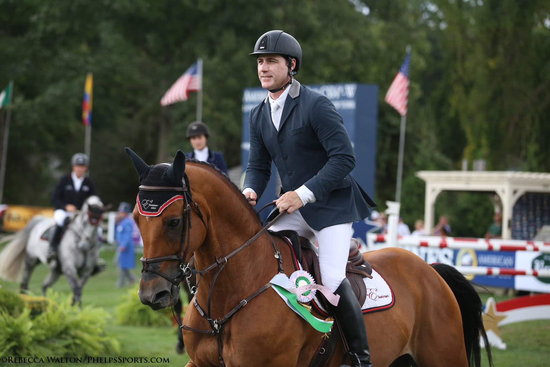 Peter Lutz riding Robin de Ponthual Photo by Rebecca Walton/<a href=