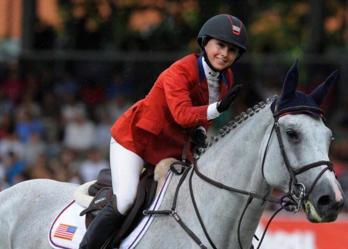 Georgina Bloomberg loves the fit and the look of her Samshield.