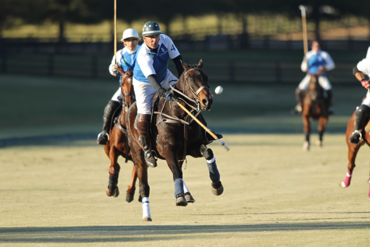 Aiken’s Tommy Biddle at New Bridge Polo Photo by Louisa Davidson