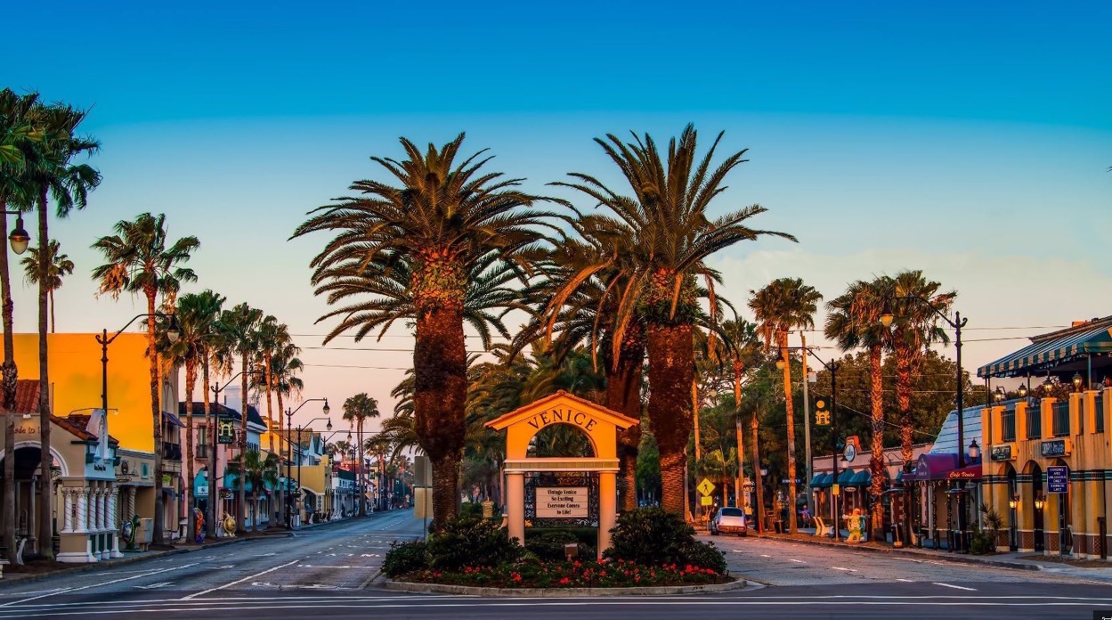 Venice, Florida Photo courtesy of Venice MainStreet