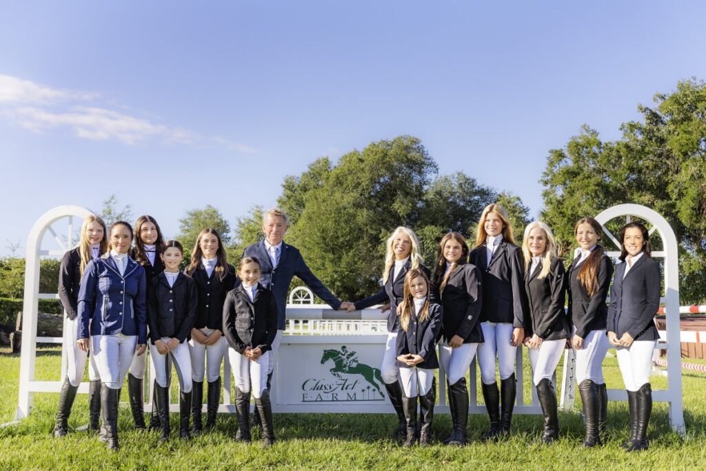 Jennie teaches students from age 6 to 60 at Class Act Farm.