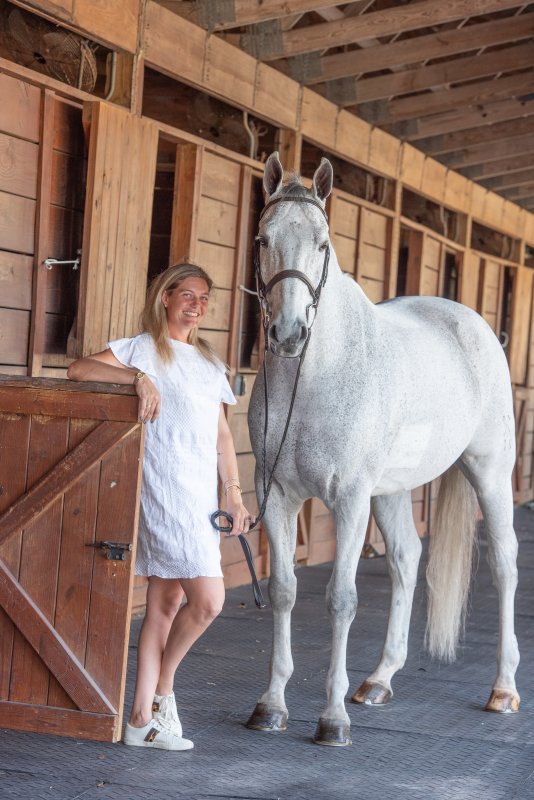 The barn—and the people there—became a rock for Brooke through her life.