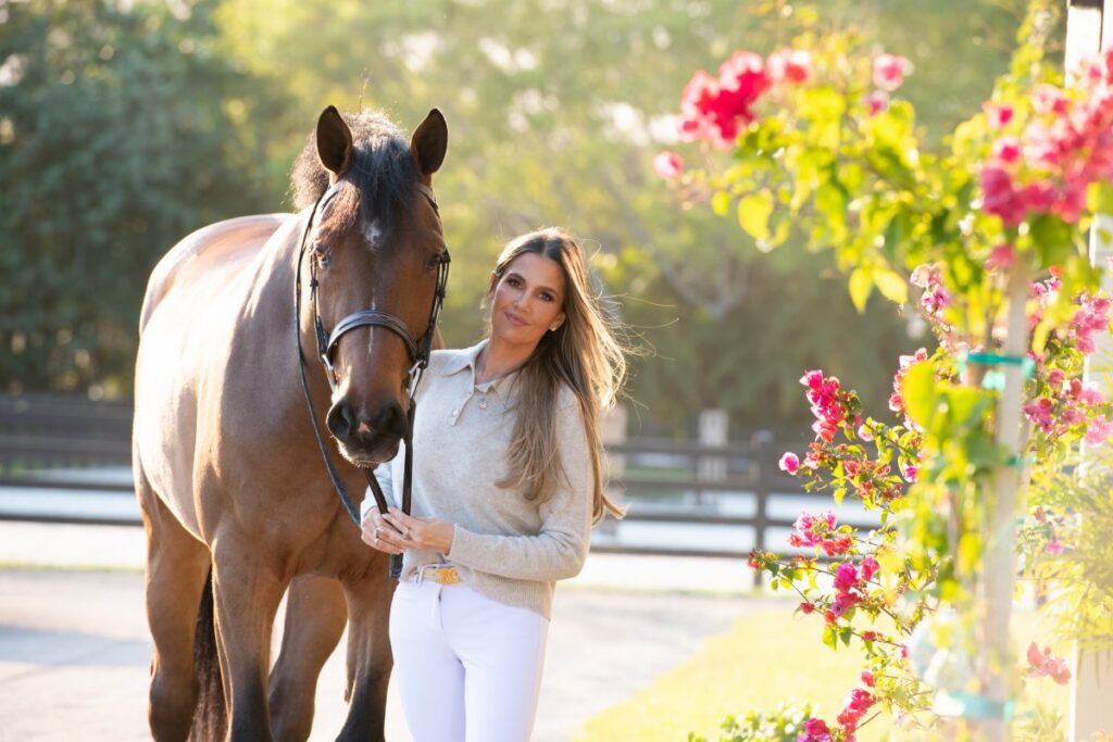 Candice and Cientelleo, or Luxy in the barn.