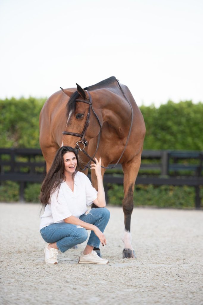 Raleigh Hiler and Obora’s Chloe, owned by Kurt Hiler, Raleigh’s father.