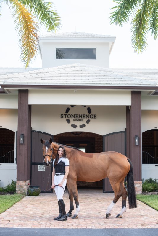 Raleigh has been training with Max Amaya at Stonehenge Stables since she finished high school.